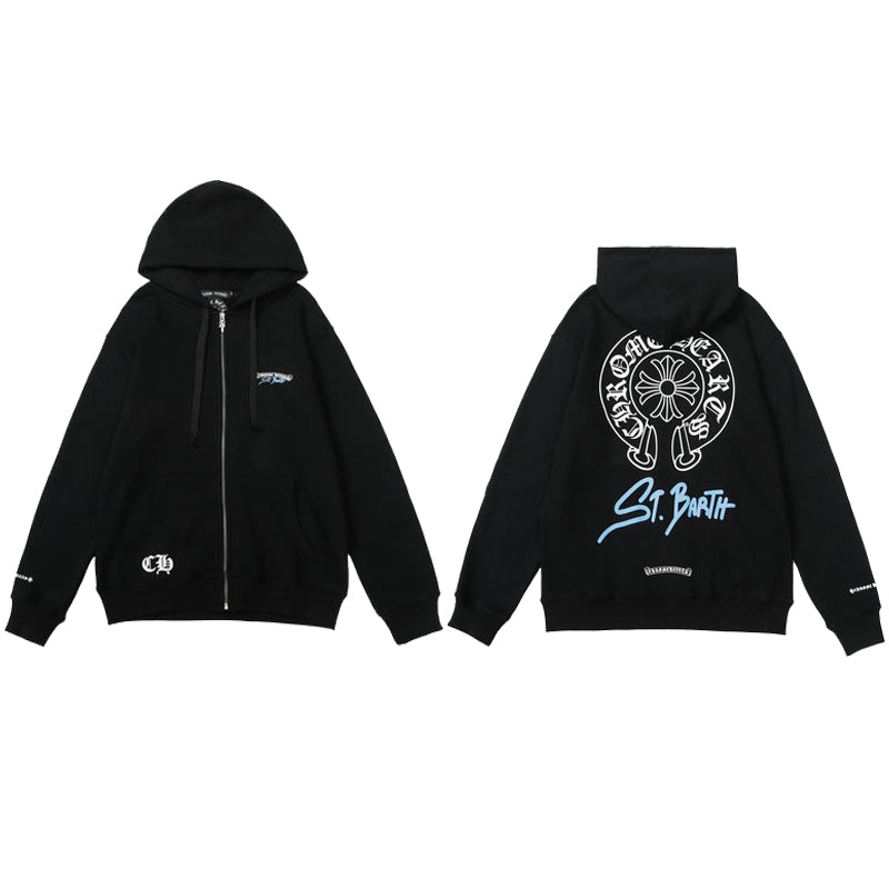 Chrome Hearts Zip Up Hoodie M8509