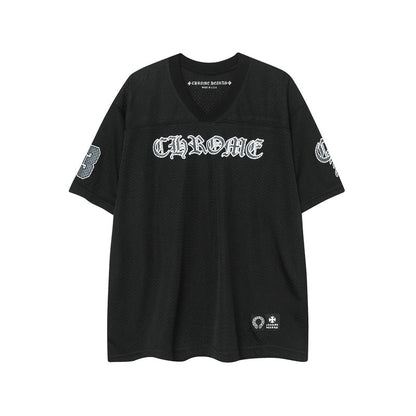 Chrome Hearts New T-shirt and  Shorts Suit 9996