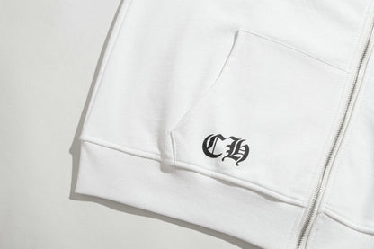 Chrome Hearts Zip Up Hoodie K5009