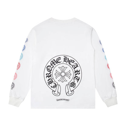 Chrome Hearts Men's Long-Sleeve T-shirt Sweatshirt K8009