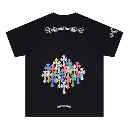 Chrome Hearts Multi Color Cross T-shirt K6052