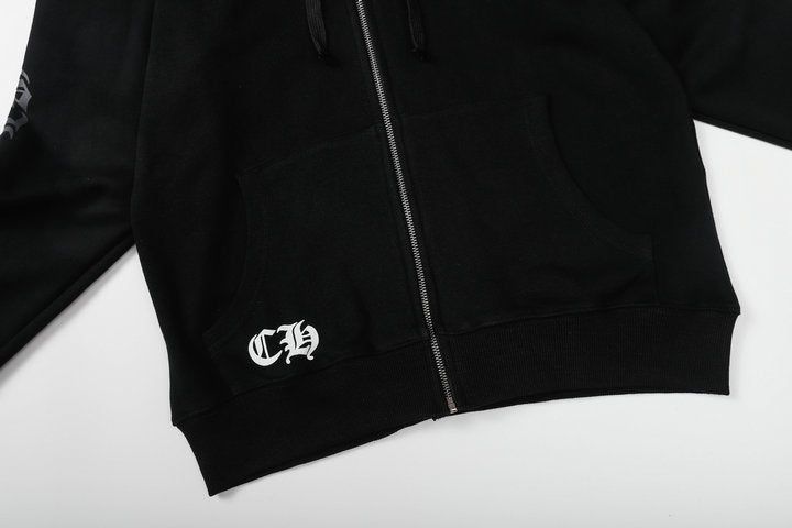 Chrome Hearts Zip Up Hoodie M8509