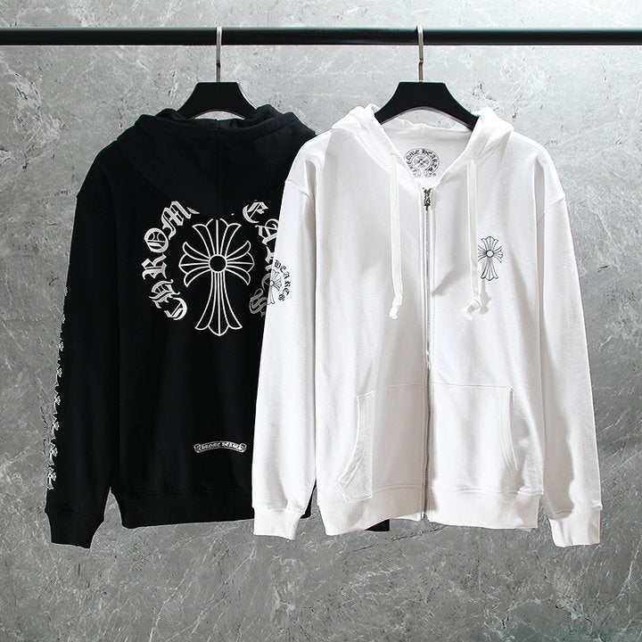 Chrome Hearts Zip Up Hoodie K5007