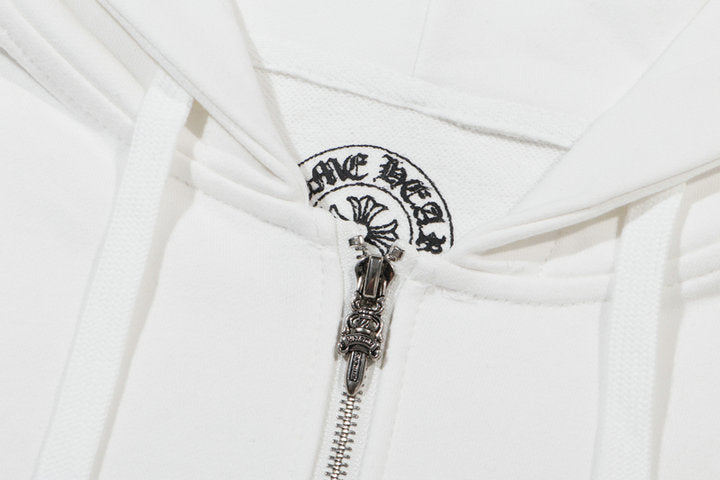 Chrome Hearts Zip Up Hoodie K5012