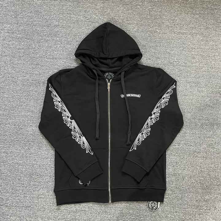 Chrome Hearts Zip Up Hoodie K5016